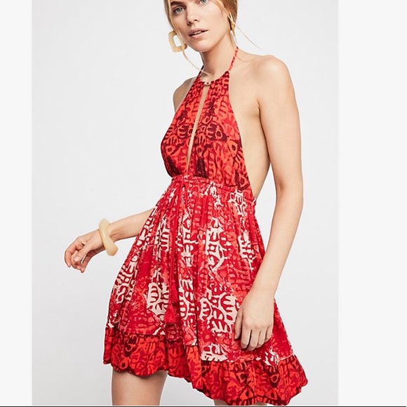 🌺NWT Free People Beach Day Mini Dress - Picture 3 of 5